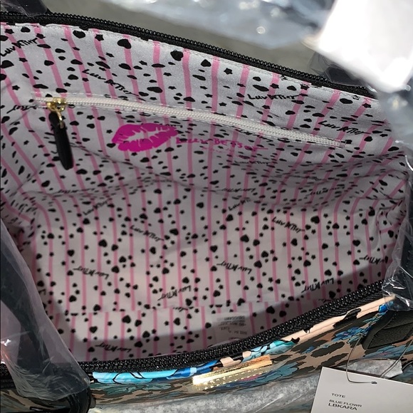 Betsey Johnson Luv Betsey Leopard and Floral Tote - Picture 5 of 8